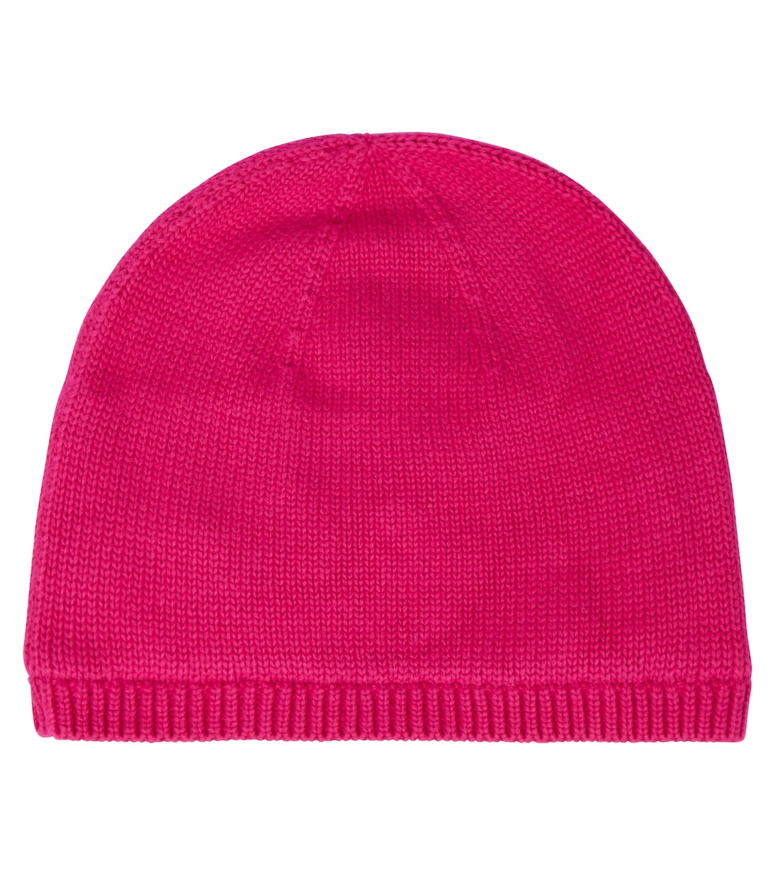Berretto in maglia di cotone con logo | Polo Ralph Lauren Kids