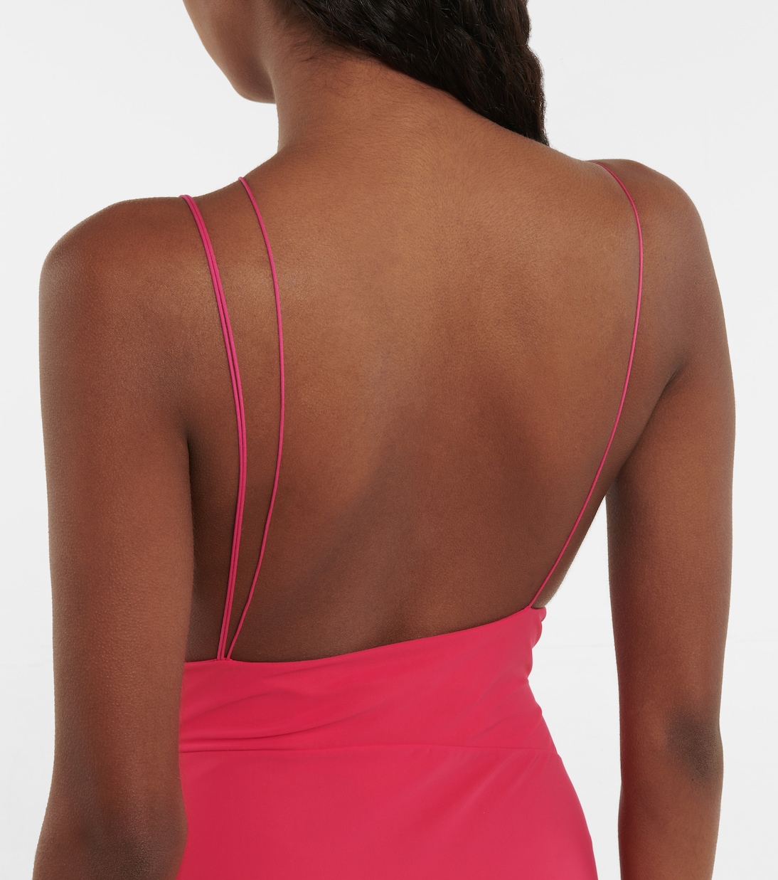 Cutout ruched minidress | Nensi Dojaka