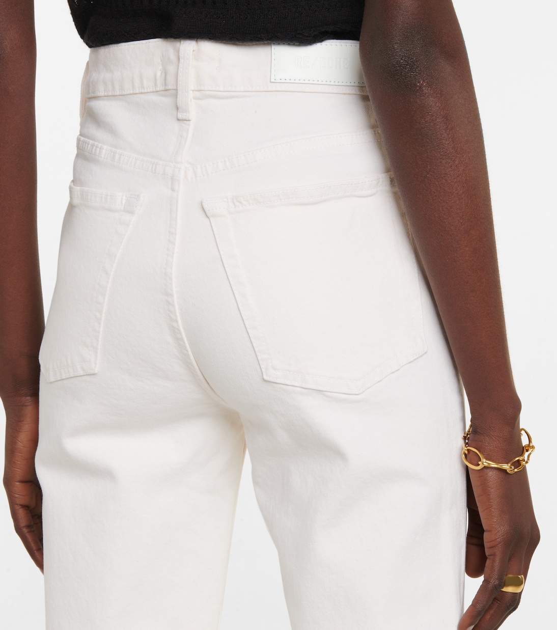70s high-rise straight jeans | Re/Done