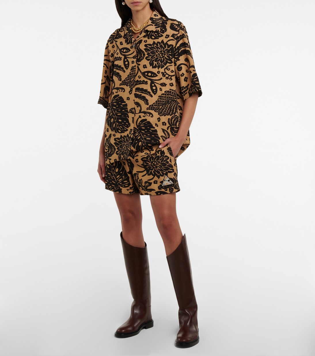 Leather riding boots | Jil Sander