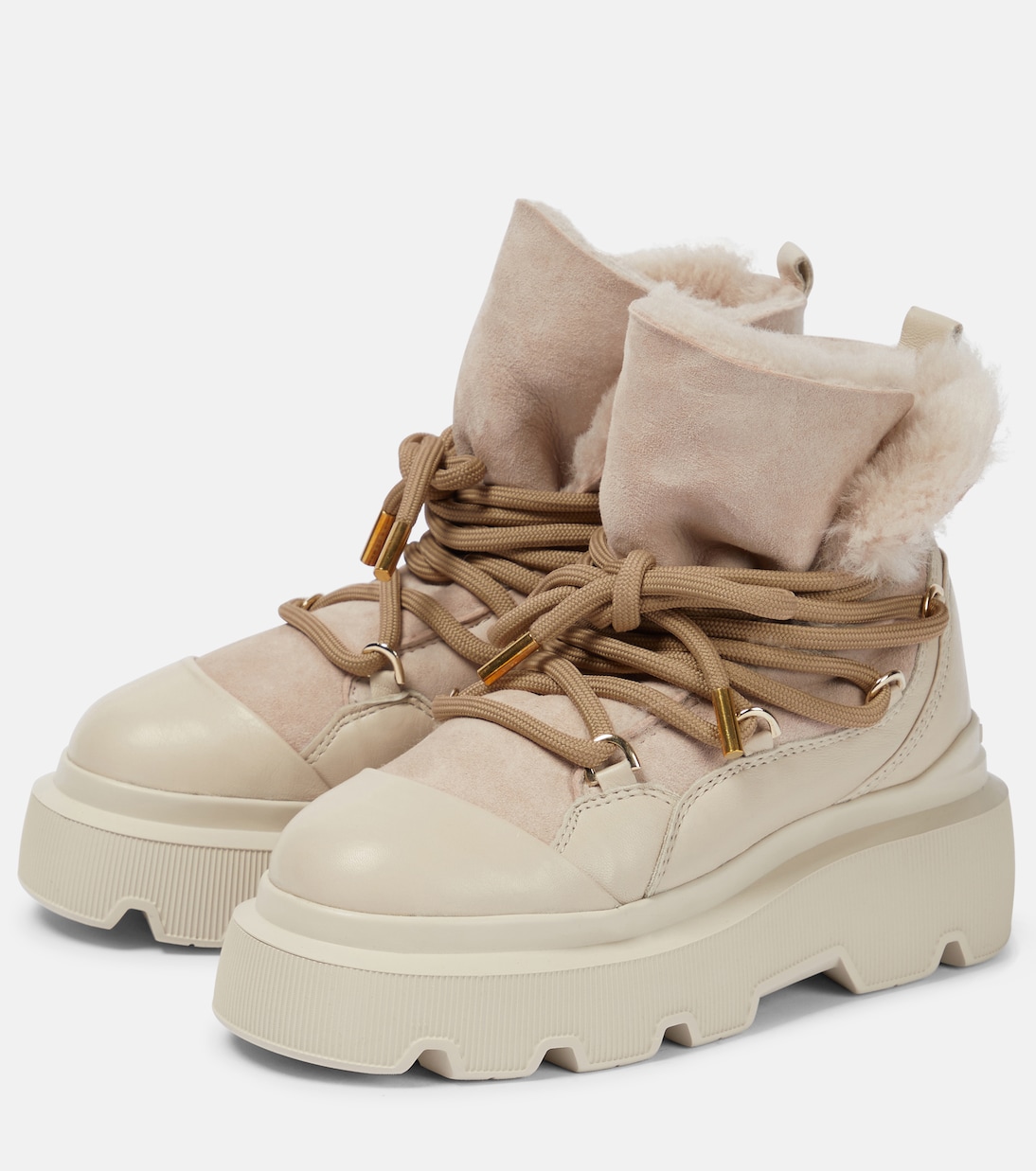 Endurance shearling-lined suede boots | Inuikii
