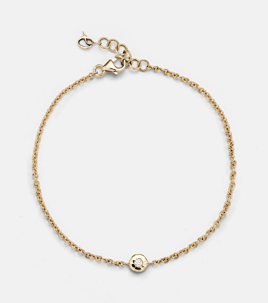 Bracelet Nesting Gem en or 18 ct et diamant | Octavia Elizabeth