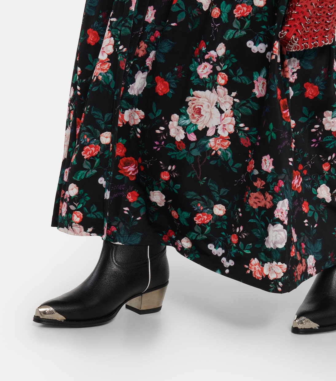 Floral corset maxi dress | Rabanne