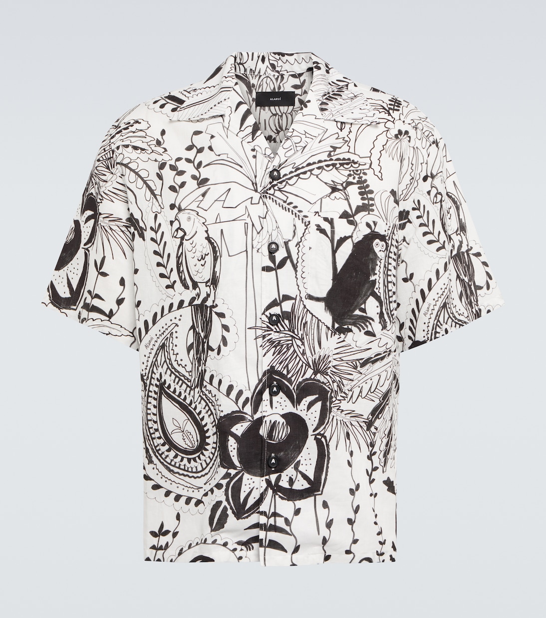 Oasis of Imagination bowling shirt | Alanui