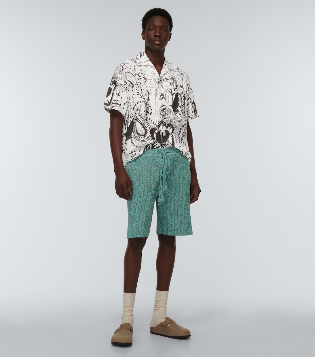 Oasis of Imagination bowling shirt | Alanui