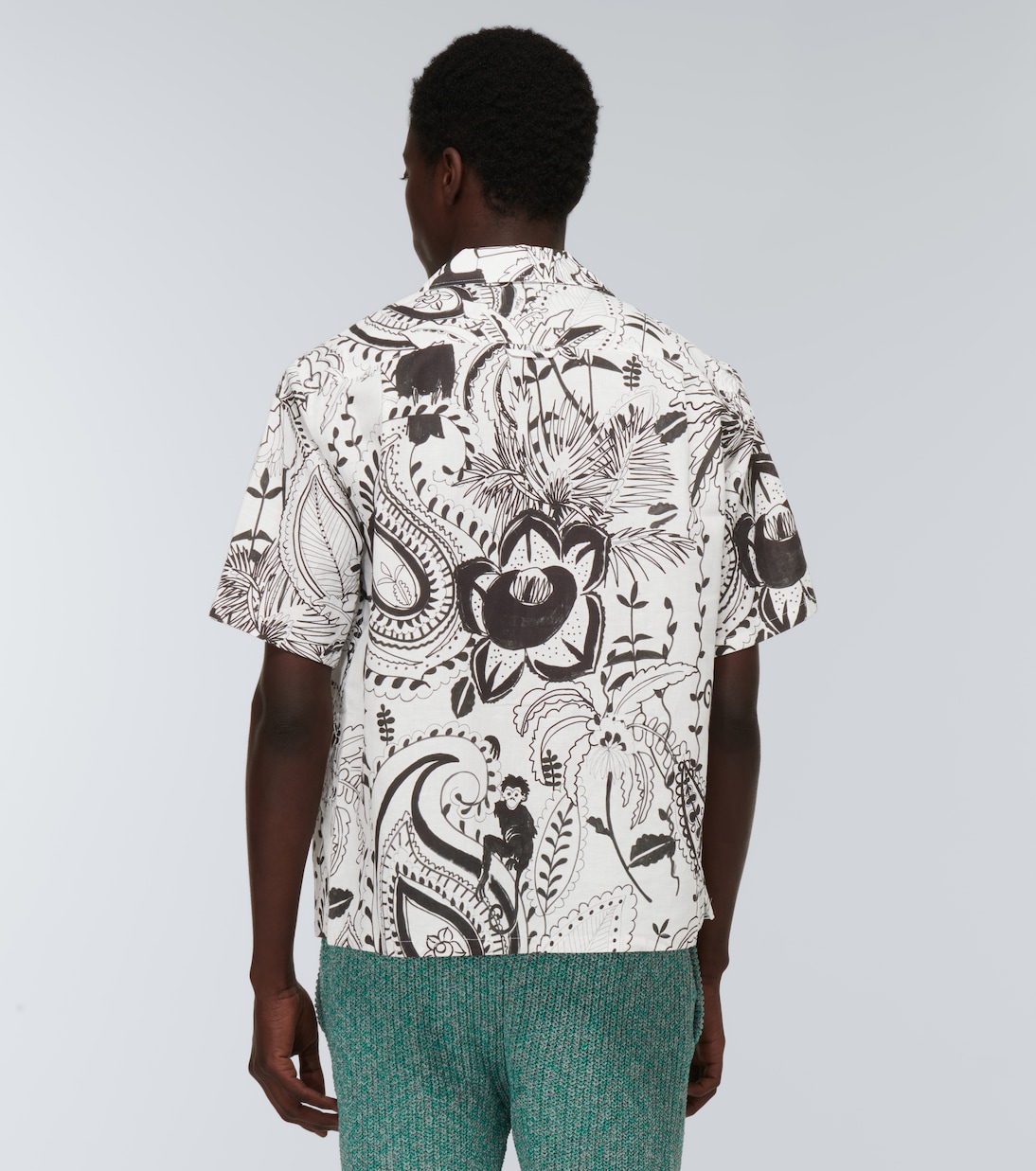Oasis of Imagination bowling shirt | Alanui