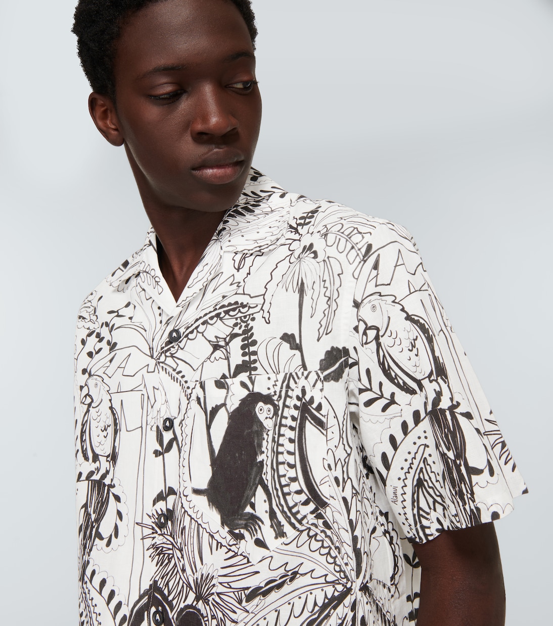 Oasis of Imagination bowling shirt | Alanui
