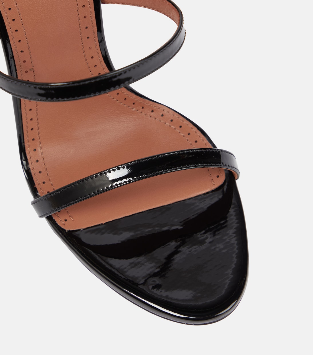 Cabaret patent leather sandals | Alaïa