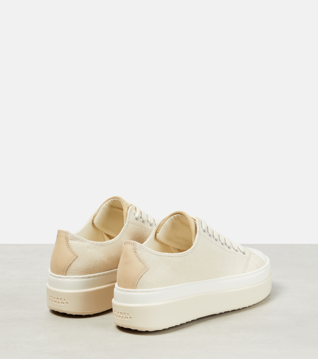 Austen suede-trimmed sneakers | Isabel Marant