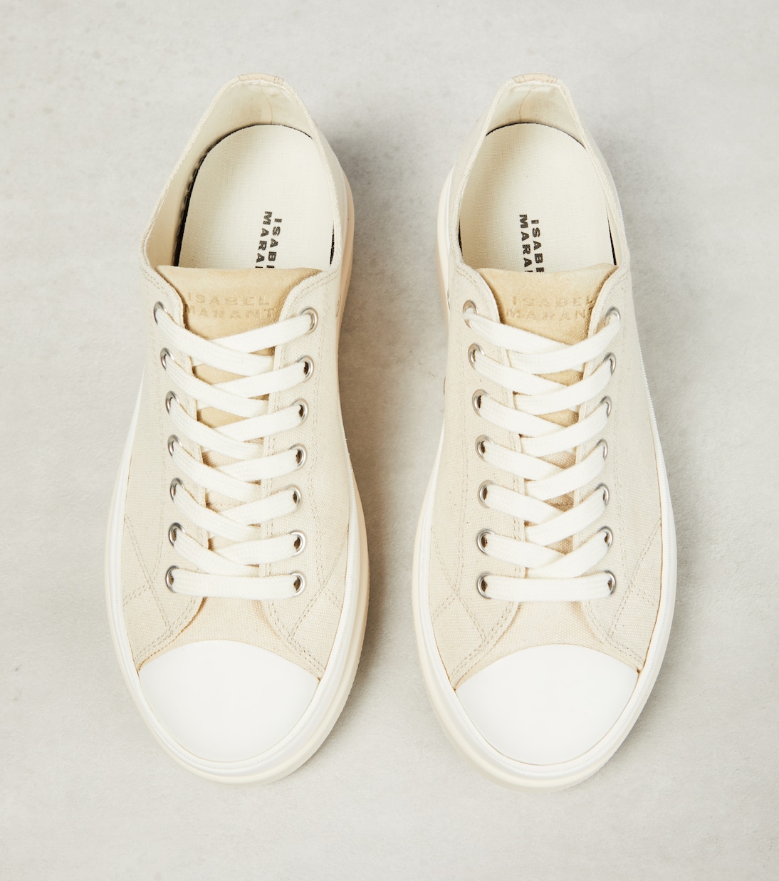 Austen suede-trimmed sneakers | Isabel Marant