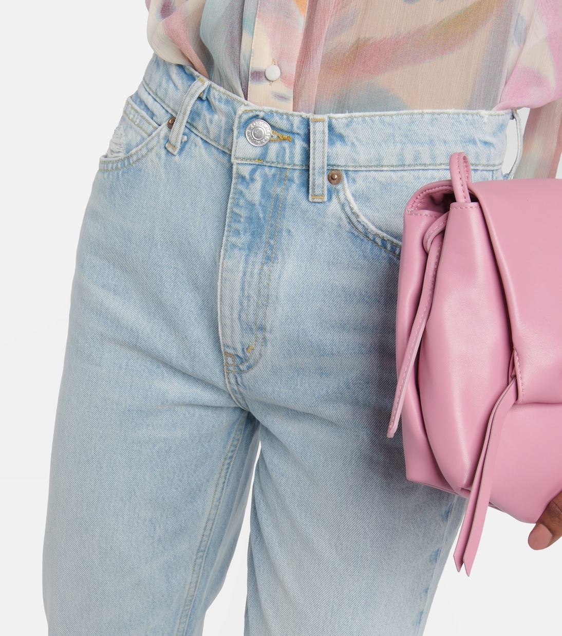Jeans regular ‘70s a vita alta | Re/Done