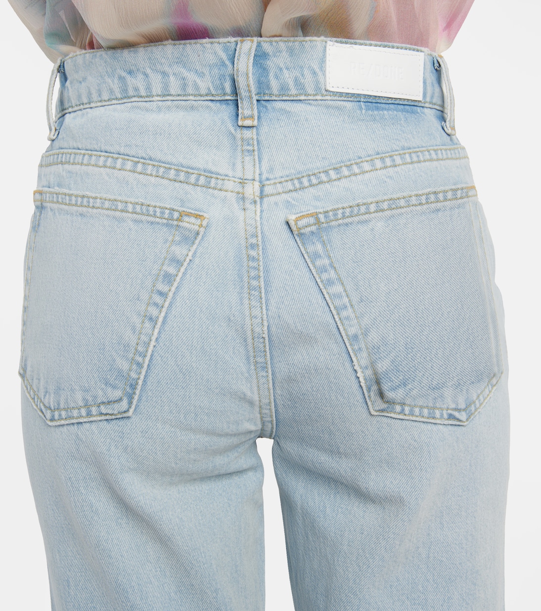 Jeans regular ‘70s a vita alta | Re/Done