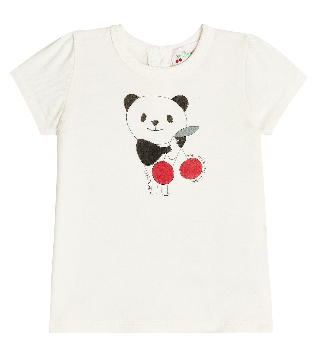 Baby - T-shirt Cira in cotone con logo | Bonpoint