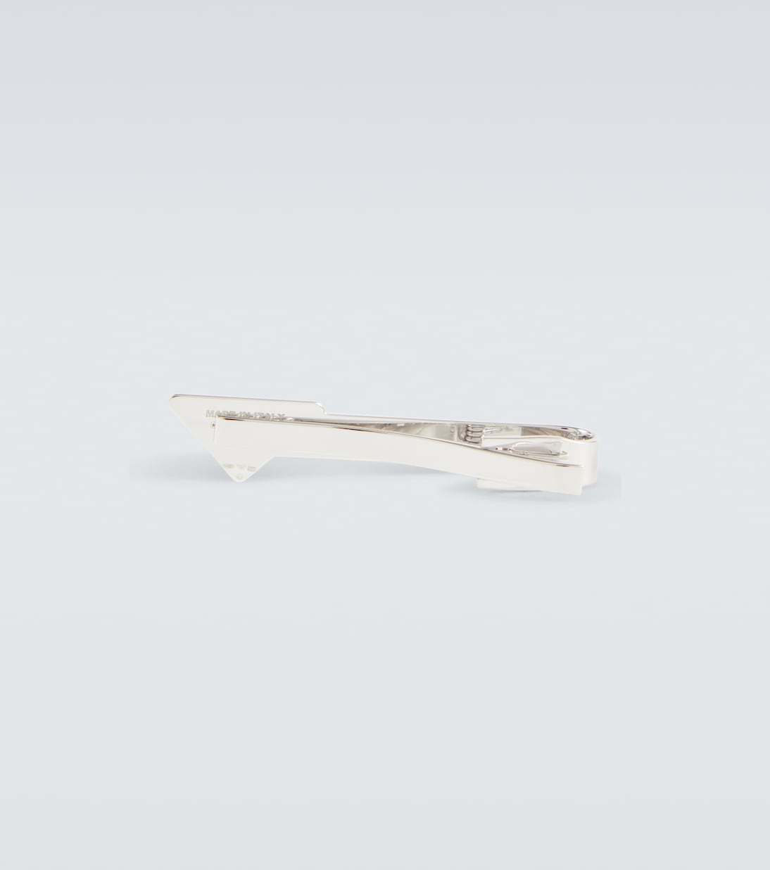 Fermacravatta in argento sterling con logo | Prada
