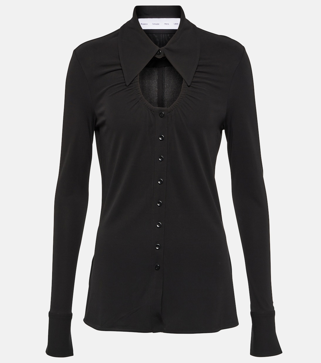 White Label cutout jersey top | Proenza Schouler