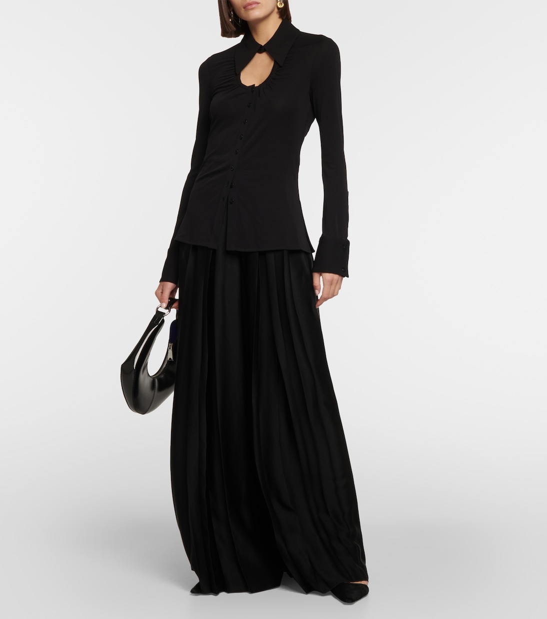 White Label cutout jersey top | Proenza Schouler