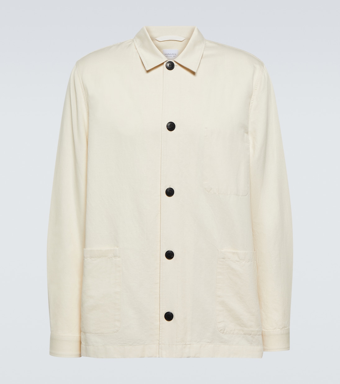 Jacke aus Baumwolle und Leinen | Sunspel
