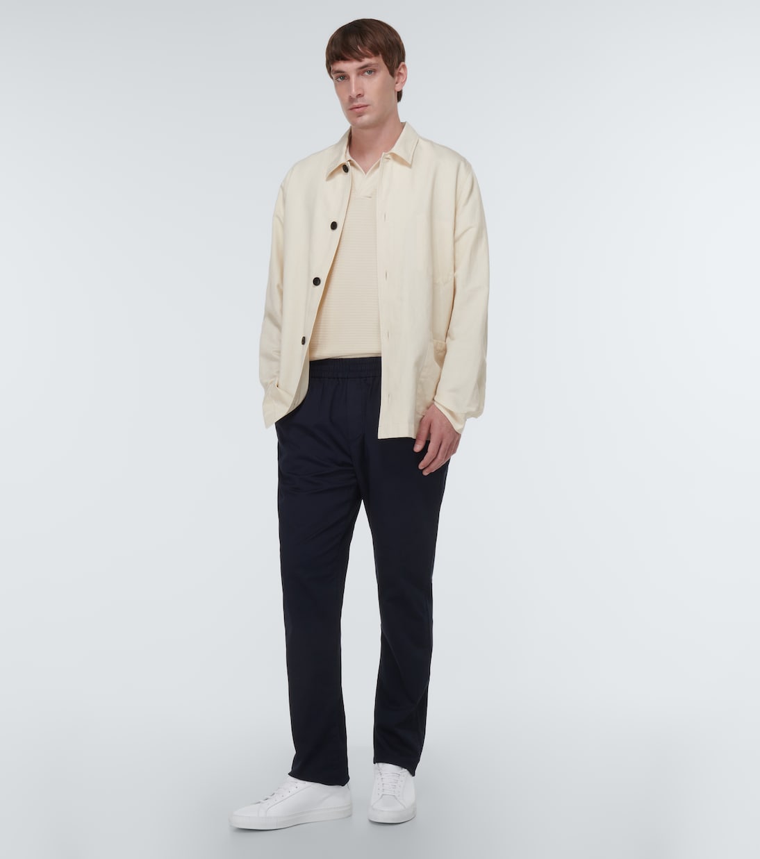 Jacke aus Baumwolle und Leinen | Sunspel