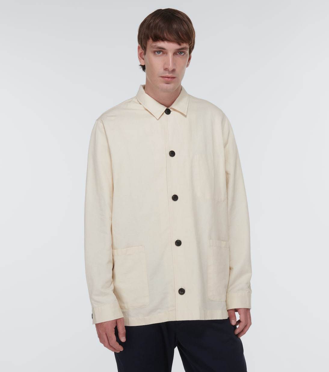 Jacke aus Baumwolle und Leinen | Sunspel