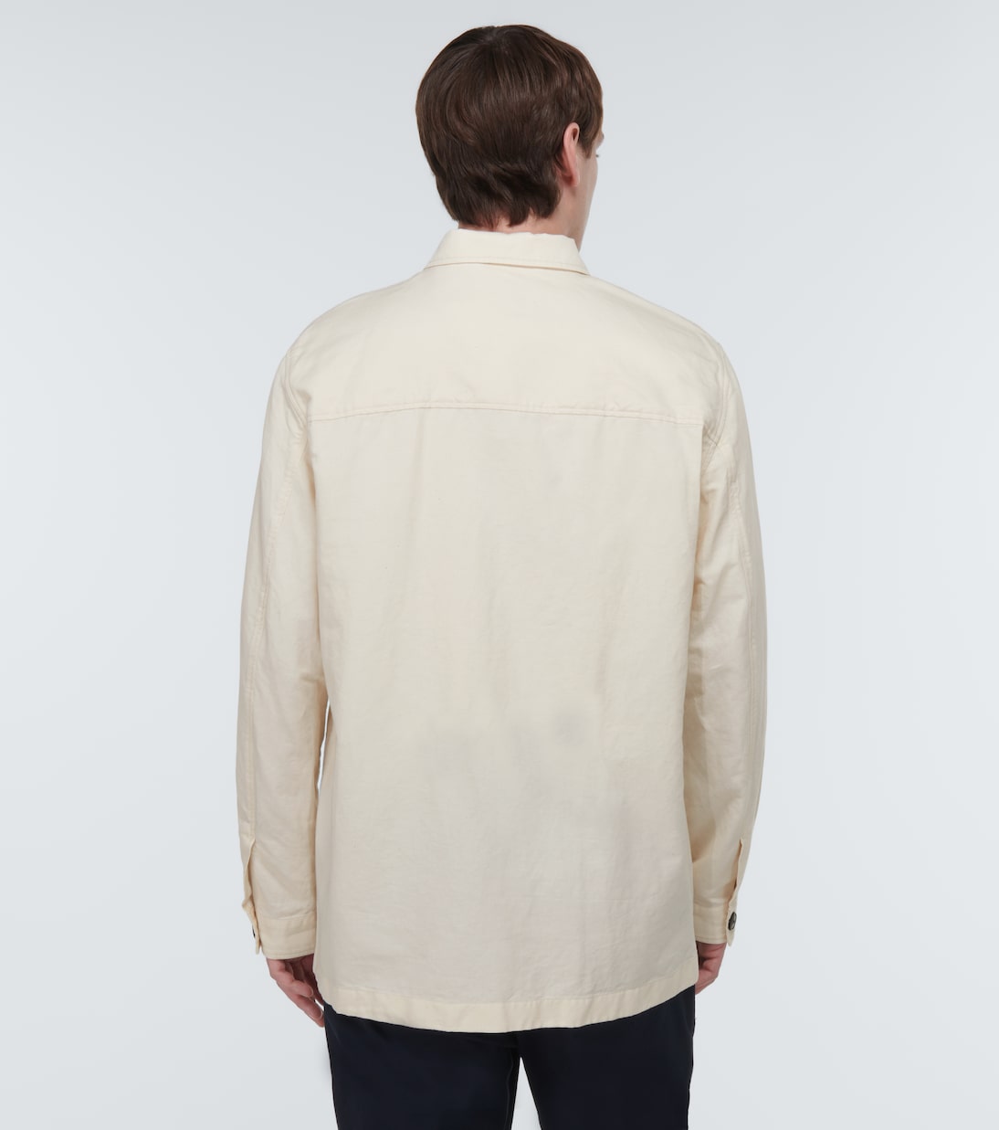 Jacke aus Baumwolle und Leinen | Sunspel