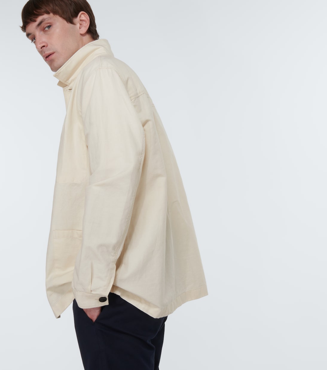 Jacke aus Baumwolle und Leinen | Sunspel