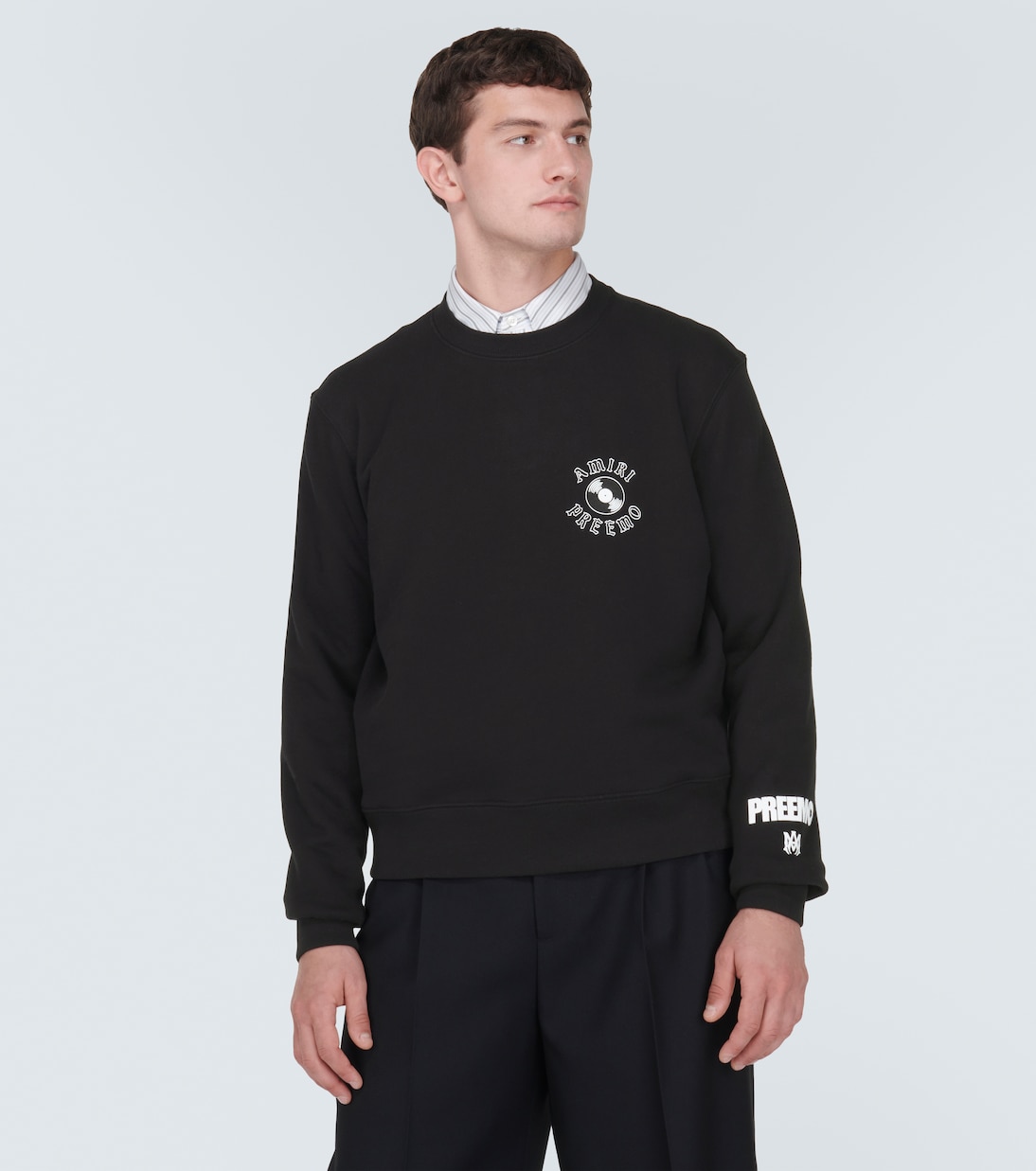 Sudadera de jersey de algodón estampado | Amiri