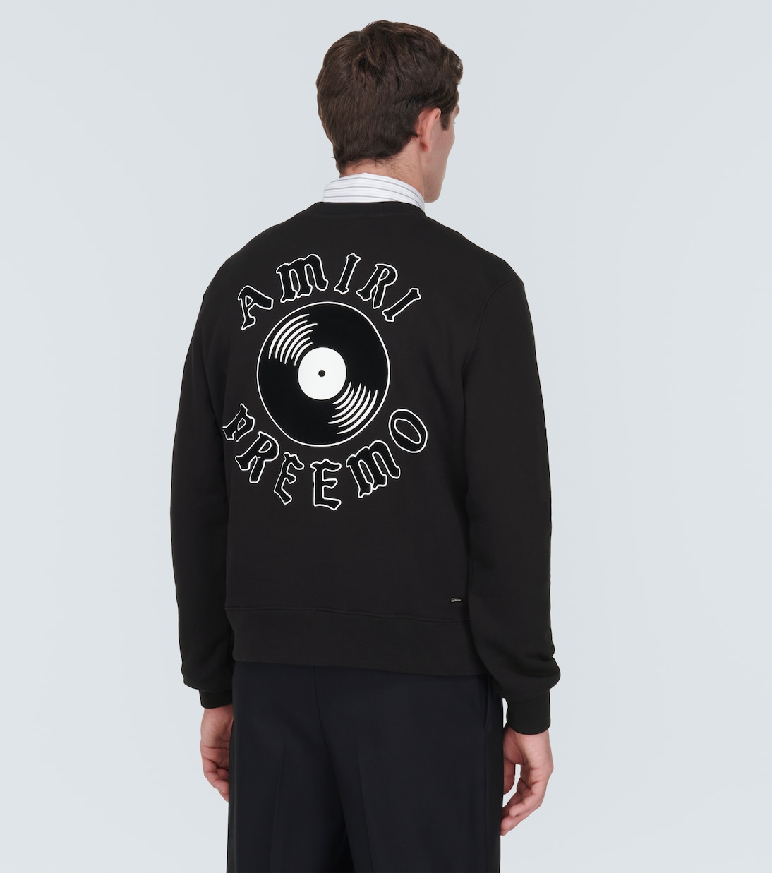 Sudadera de jersey de algodón estampado | Amiri