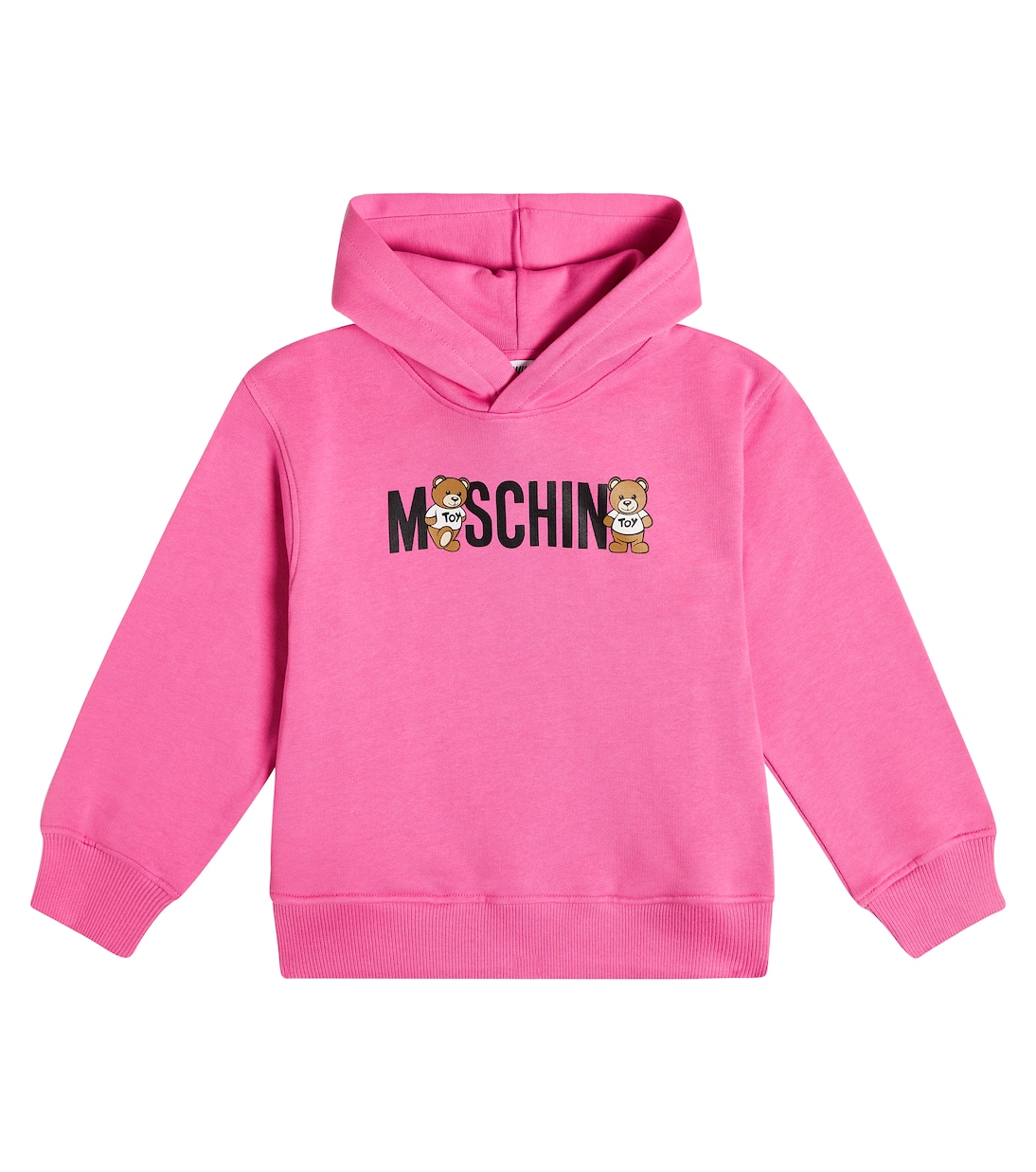 Felpa con cappuccio Teddy Bear in jersey | Moschino Kids