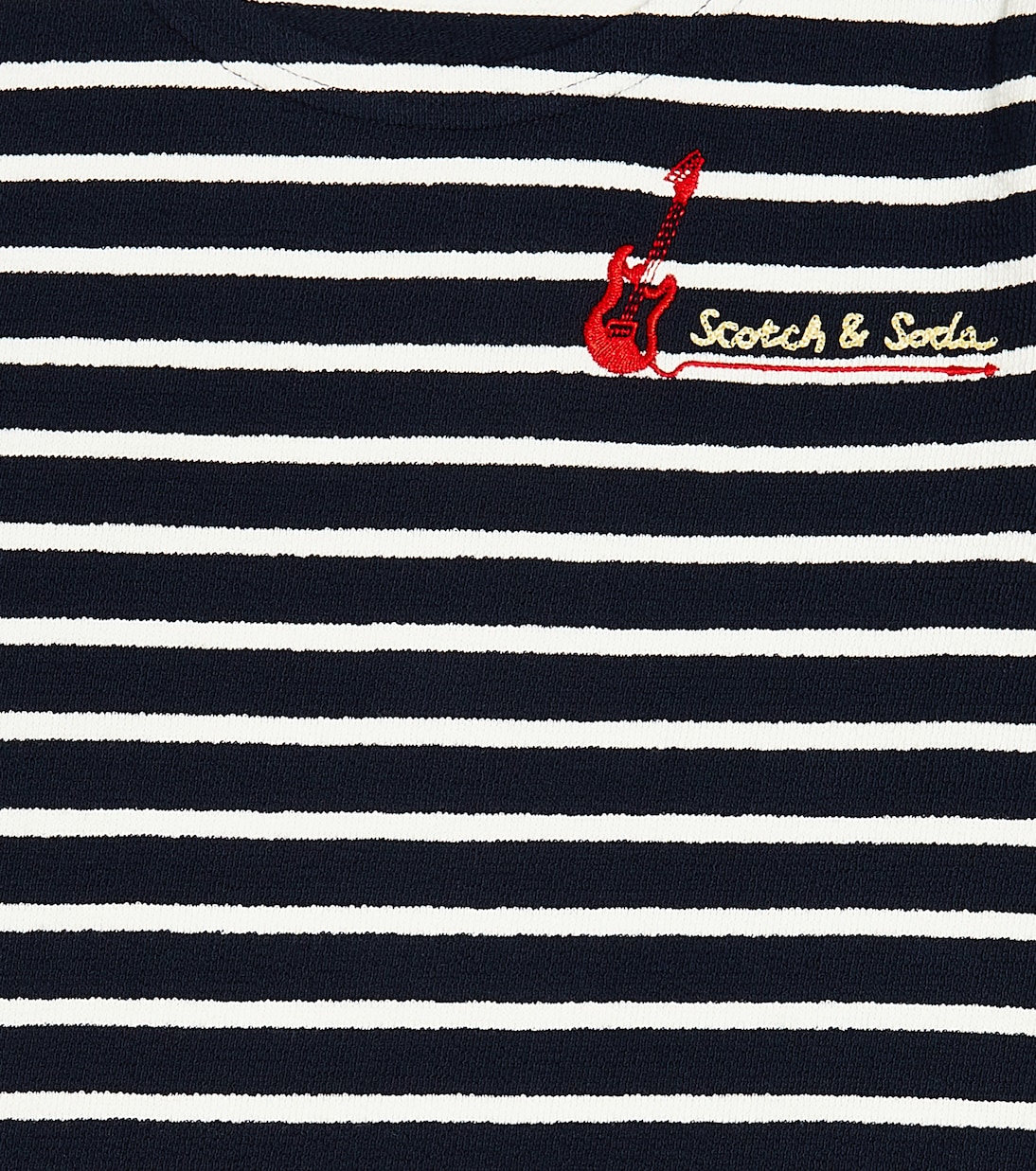 스트라이프 코튼 저지 티셔츠 | Scotch & Soda Kids