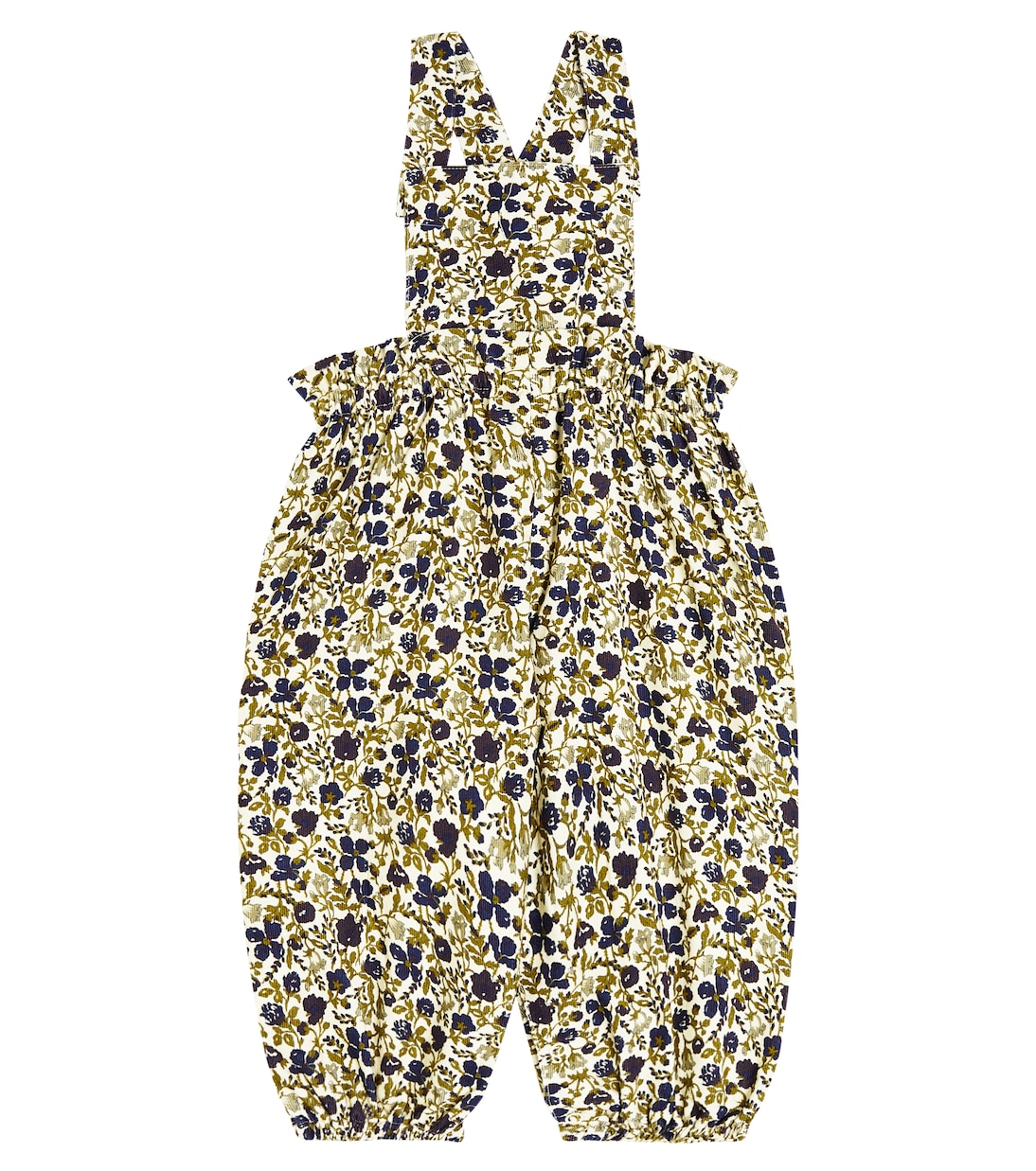 Baby - Salopette Papaye in cotone con stampa | Bonpoint