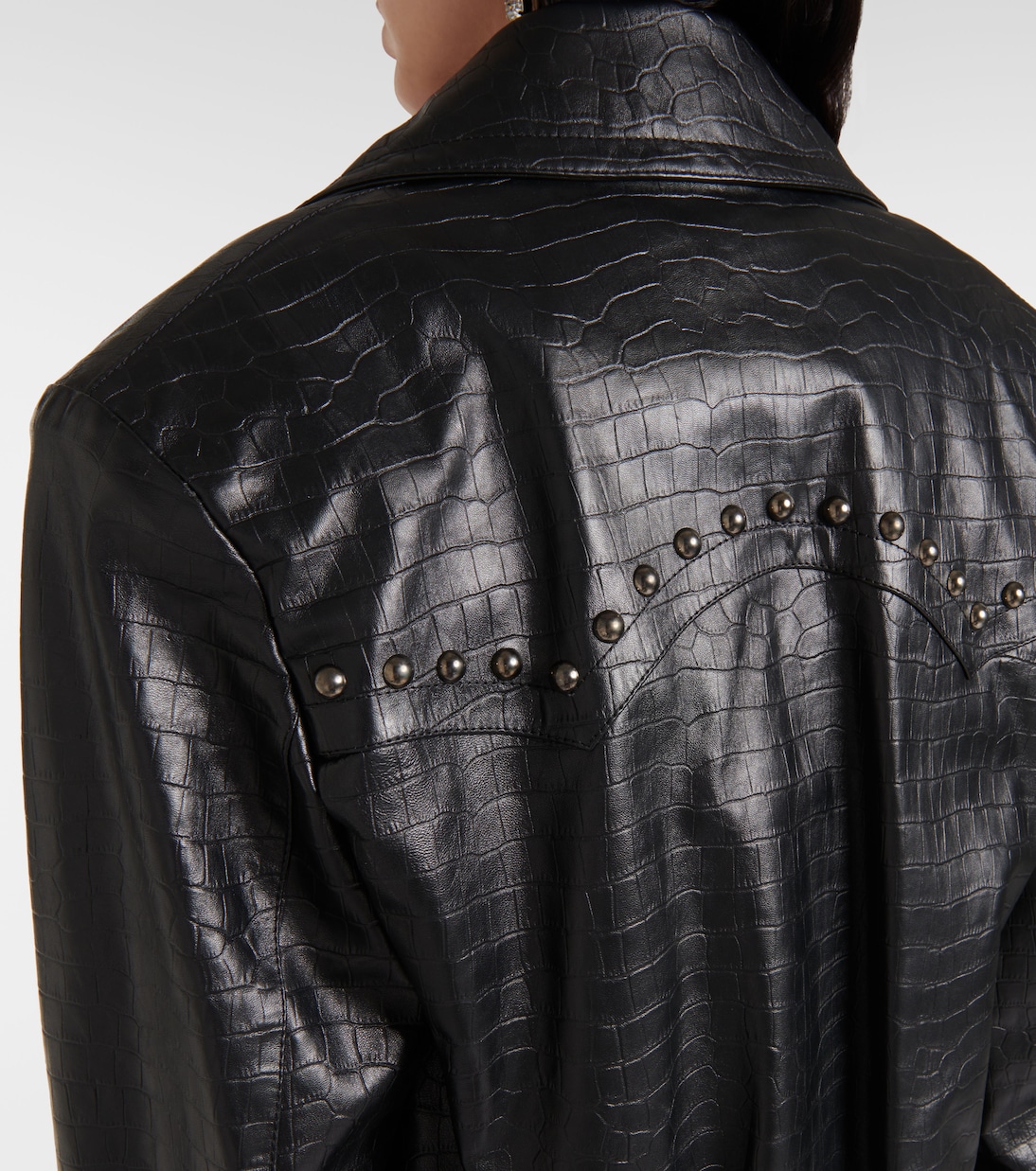 Bikerjacke aus Leder | Alessandra Rich