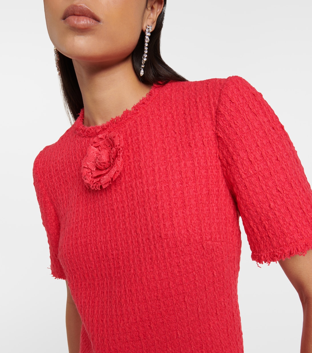 Bouclé minidress | Oscar de la Renta