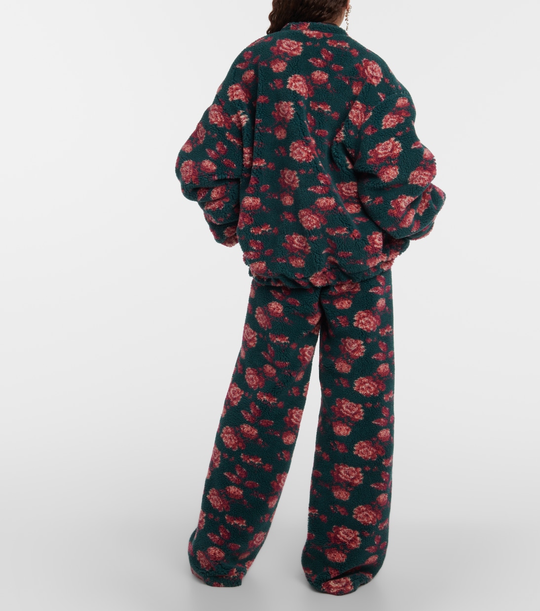 Floral teddy jacket | Magda Butrym