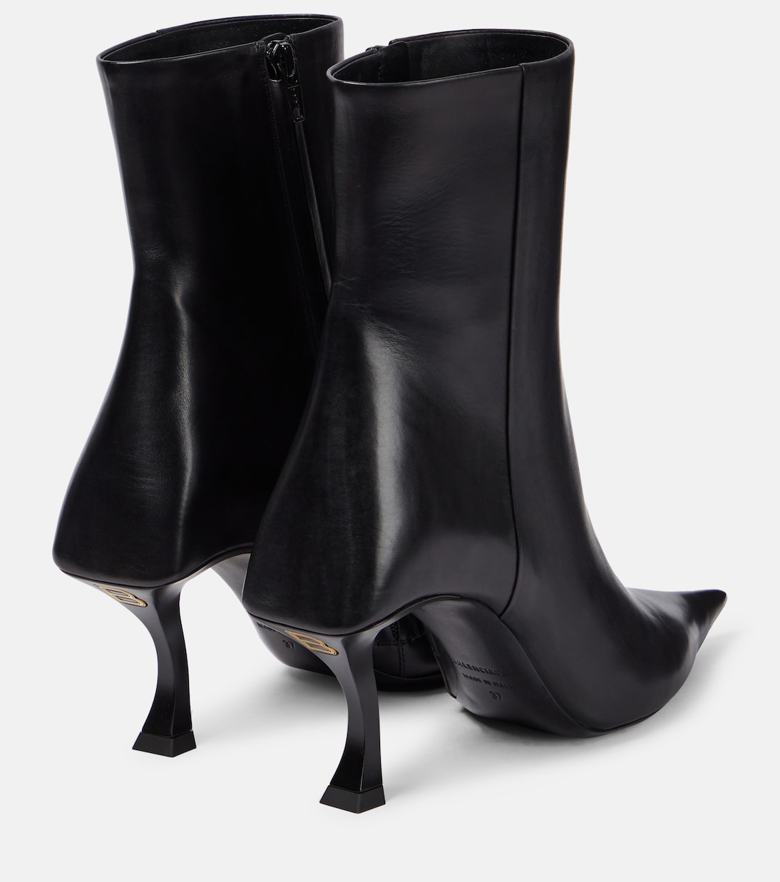 Ankle Boots Hourglass aus Leder | Balenciaga