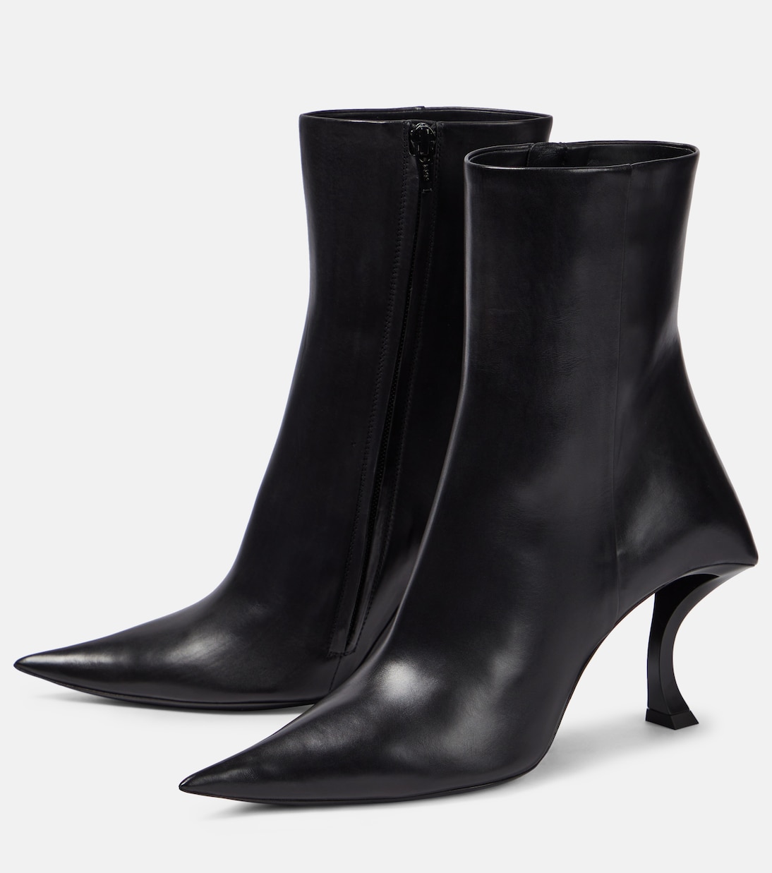 Ankle Boots Hourglass aus Leder | Balenciaga