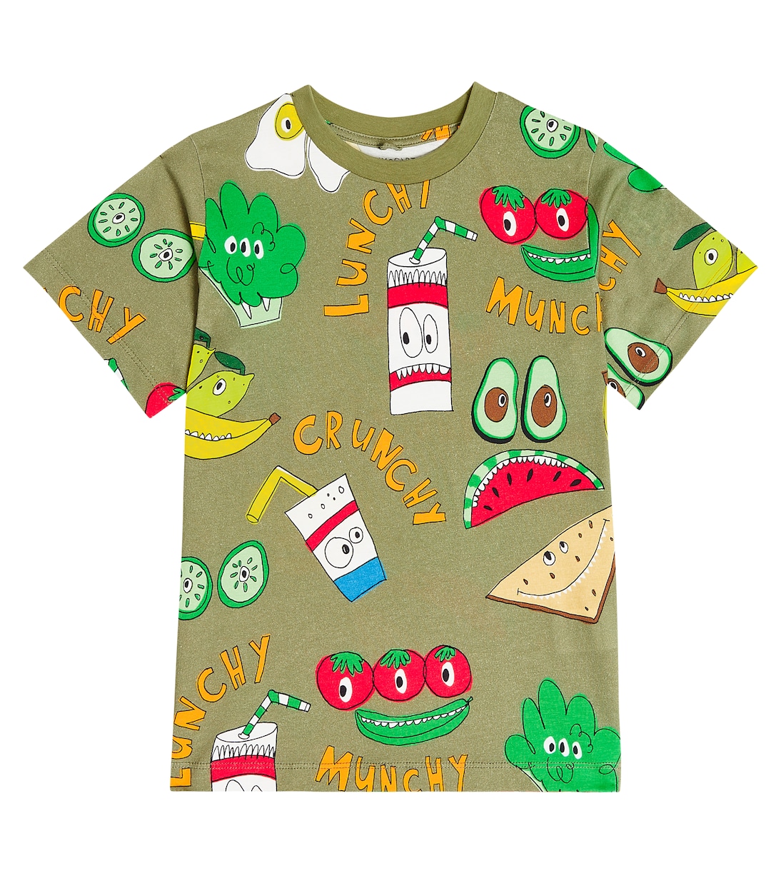 Camiseta de jersey de algodón estampada | Stella McCartney Kids
