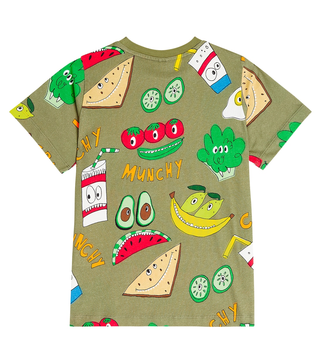 Camiseta de jersey de algodón estampada | Stella McCartney Kids