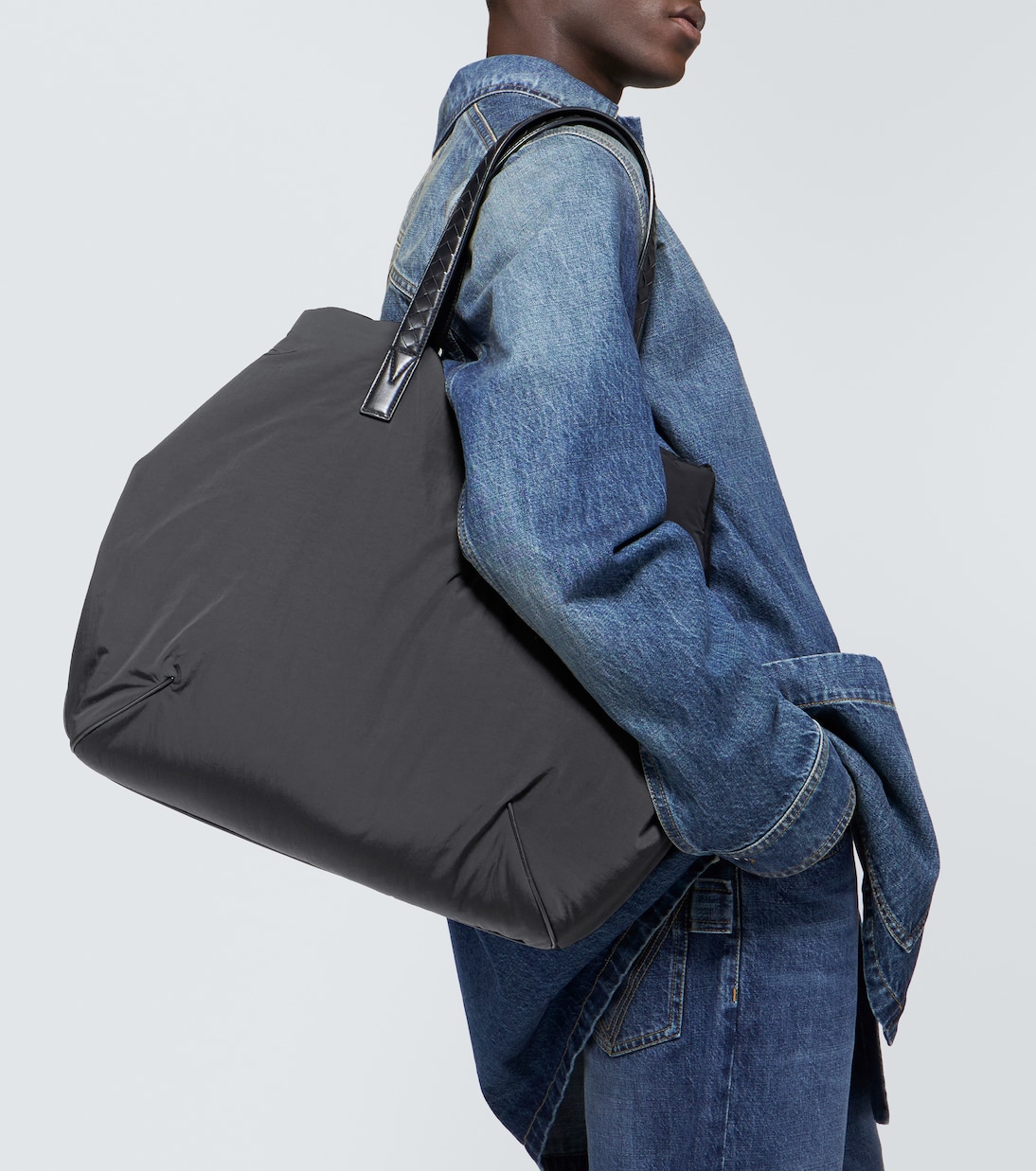 Tote Crossroad Buckle mit Leder | Bottega Veneta