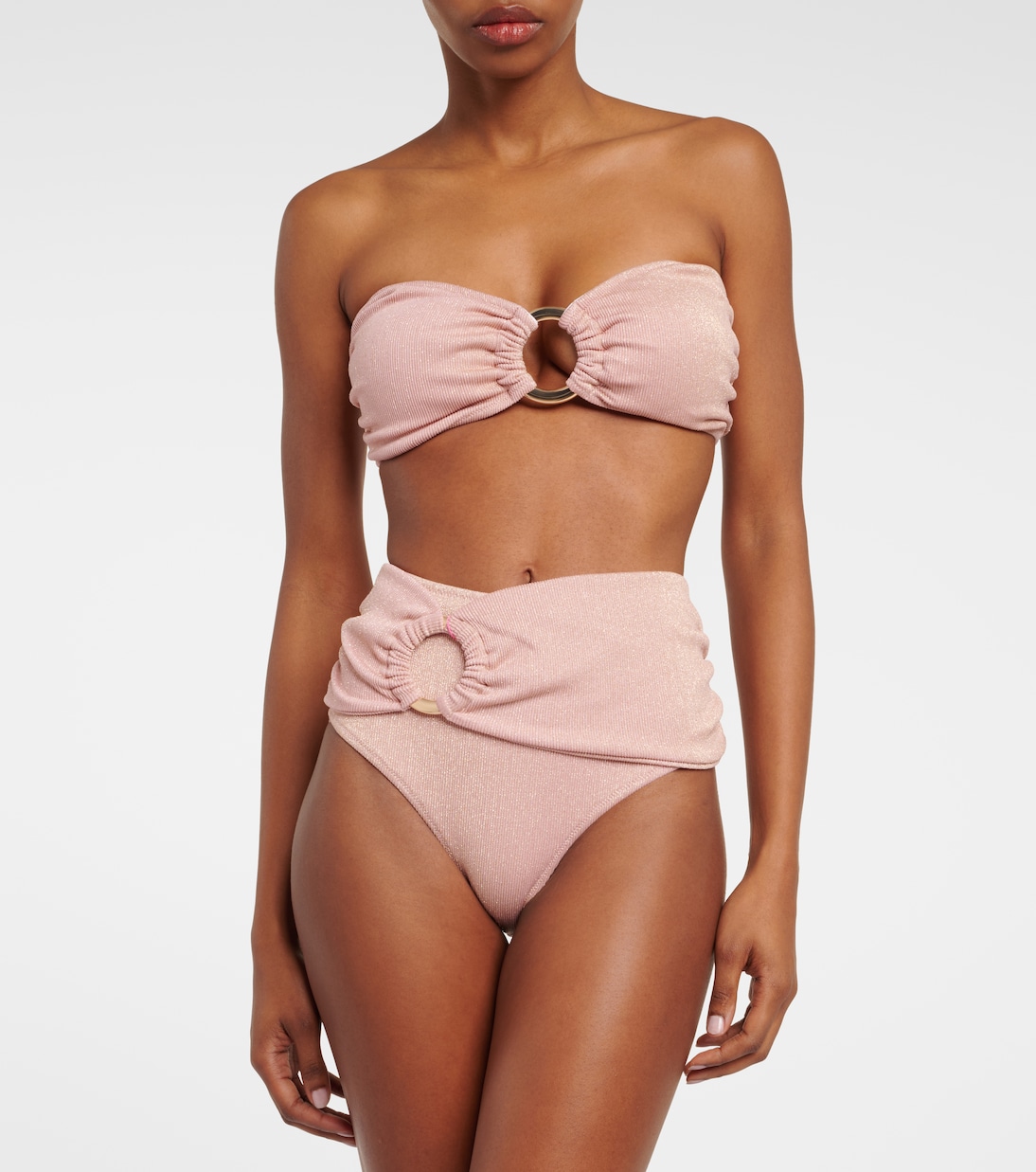 Dorit ring-detail bikini bottoms | Alexandra Miro