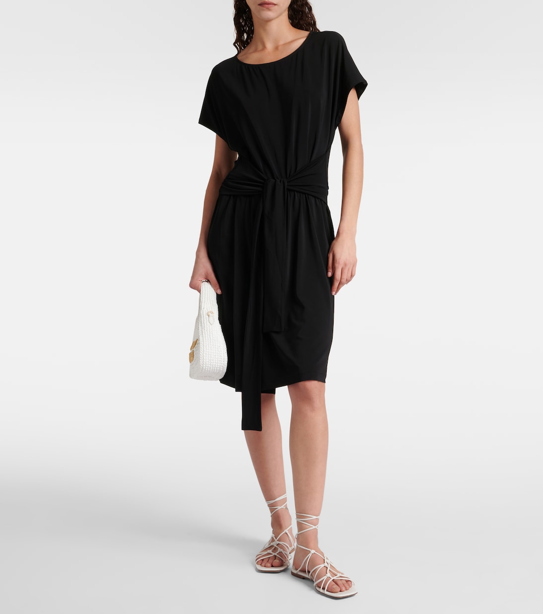 Abito in jersey con cintura | Max Mara