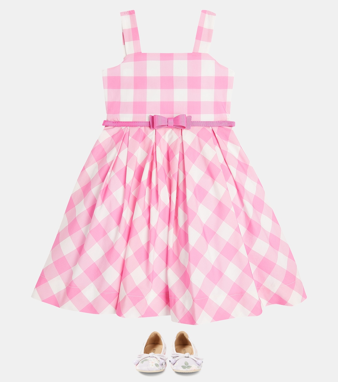 Ballerine in similpelle con stampa | Monnalisa