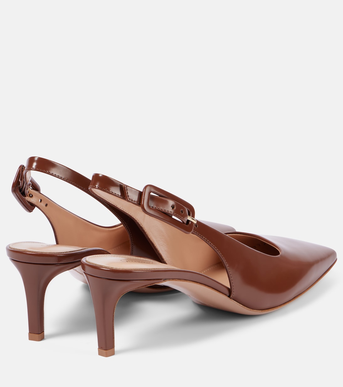 Slingback-Pumps 55 aus Lackleder | Gianvito Rossi