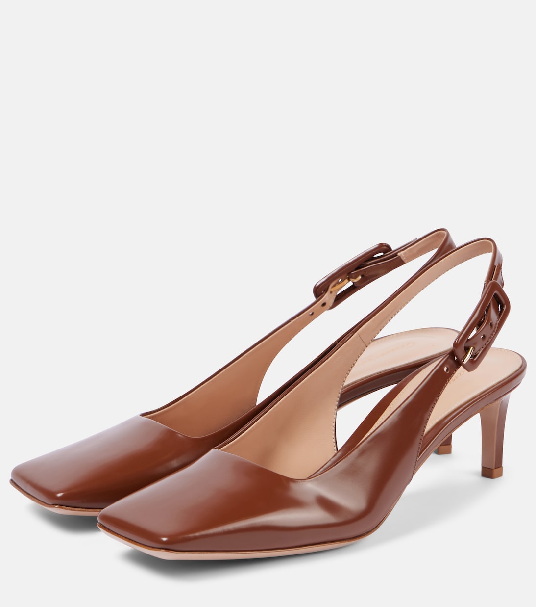 Slingback-Pumps 55 aus Lackleder | Gianvito Rossi