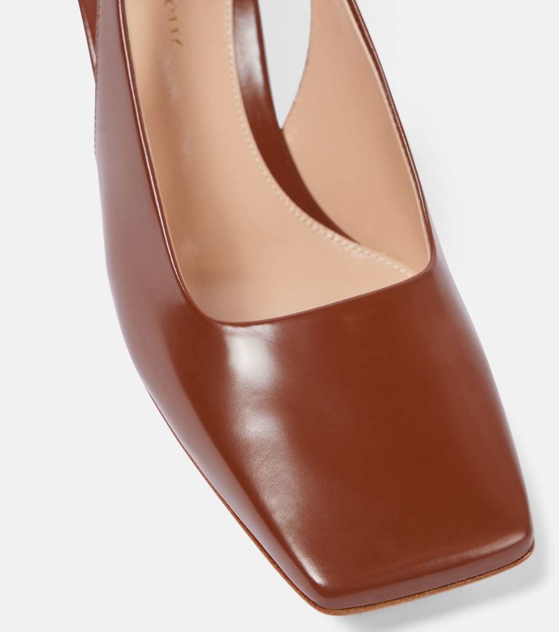 Slingback-Pumps 55 aus Lackleder | Gianvito Rossi