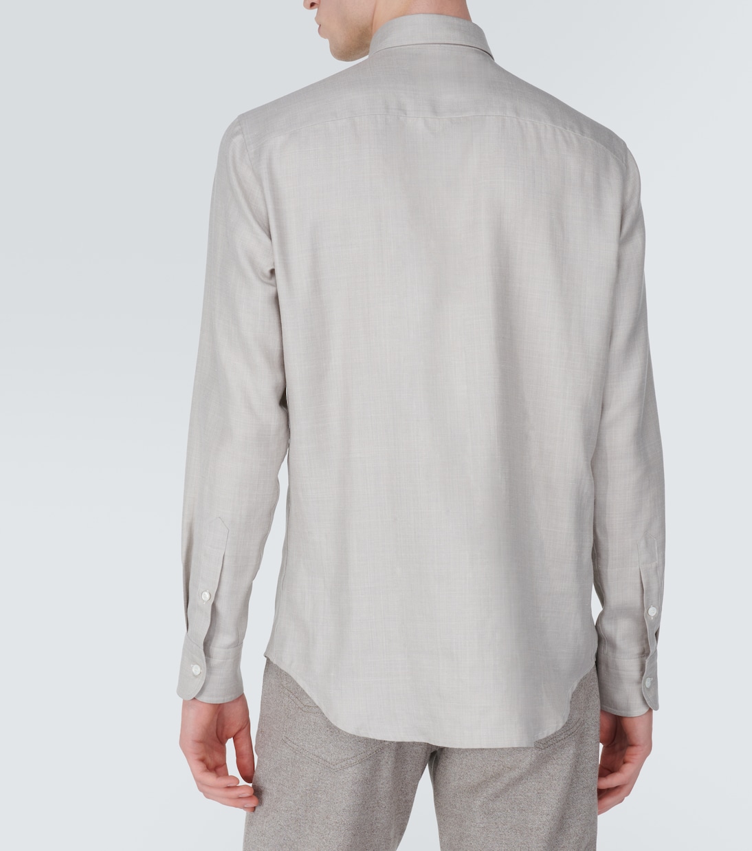 Camicia in seta, cashmere e lino | Brioni