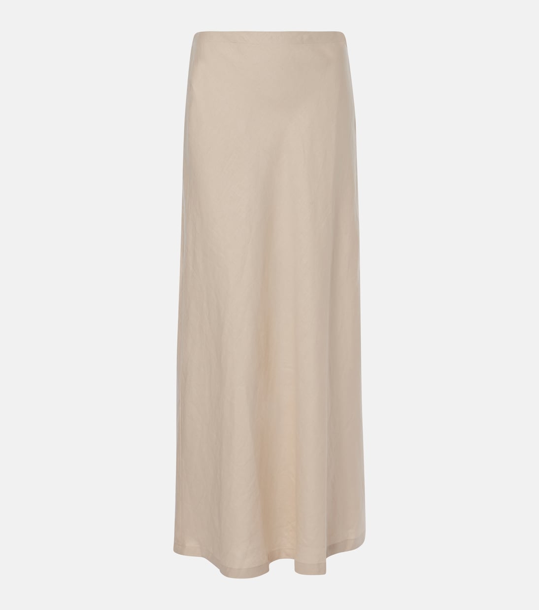 Antibes low-rise linen maxi skirt | Faithfull