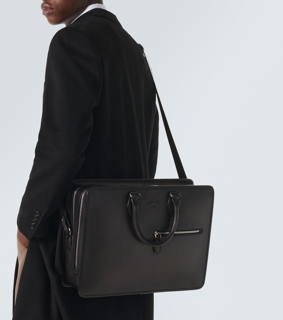 2 Jour leather briefcase in black - Berluti | Mytheresa