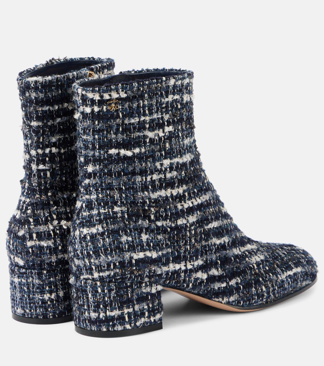 Bottines 45 en tweed | Gianvito Rossi