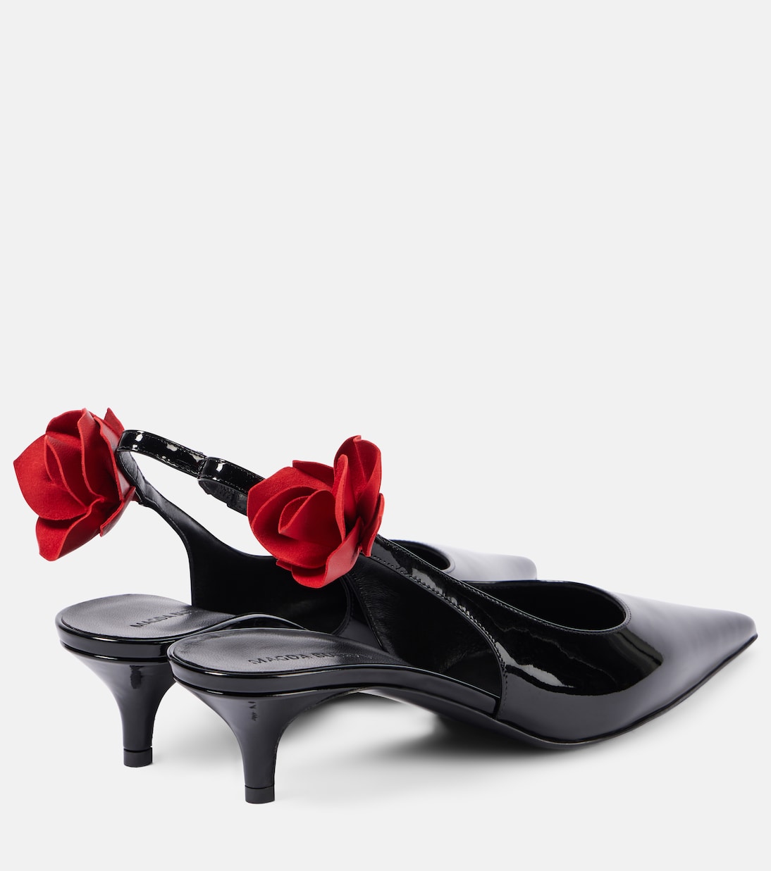 Escarpins en cuir à fleurs | Magda Butrym