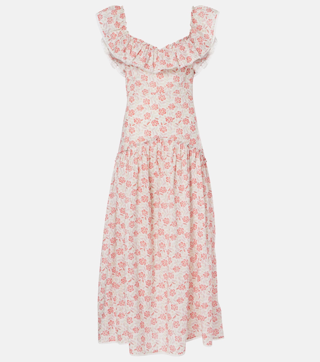 Midikleid Eugene aus Baumwolle | Rixo
